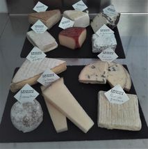 Plateau de divers fromages